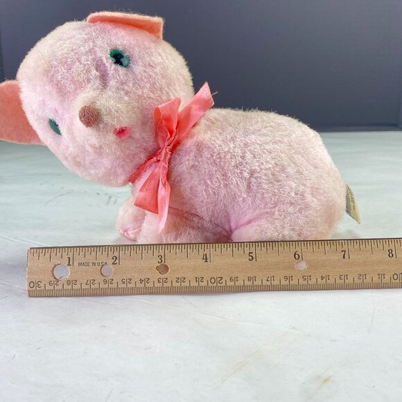 Vintage Knickerbocker Animals of Distinction Pink Pig - Picture 13 of 13